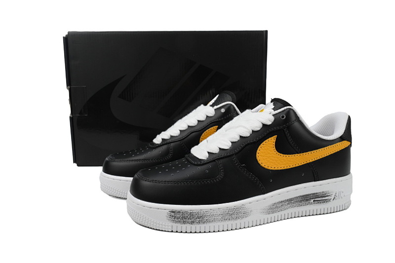 【BD9QF】-154 3.0黄勾 耐克空军一号板鞋 AQ3692-003 G-Dragon x Air Force 1 '07 'Para-noise - Friends & Family'
