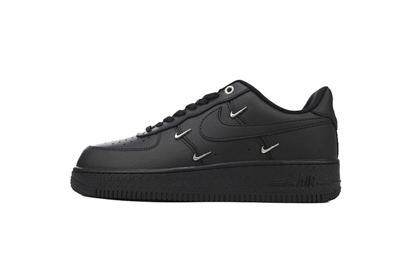 yupoo_380209_333dc7f4.jpg 【AD3QF】-156黑银勾 耐克空军一号板鞋 HQ1180-001 Nike Air Force 1 Low Black Silver Mini Swoosh