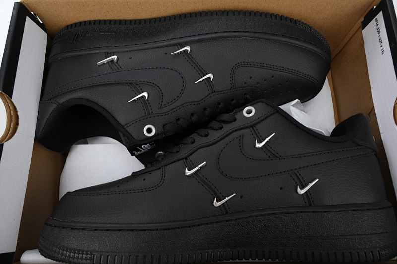 yupoo_380209_644b4b50.jpg 【AD3QF】-156黑银勾 耐克空军一号板鞋 HQ1180-001 Nike Air Force 1 Low Black Silver Mini Swoosh