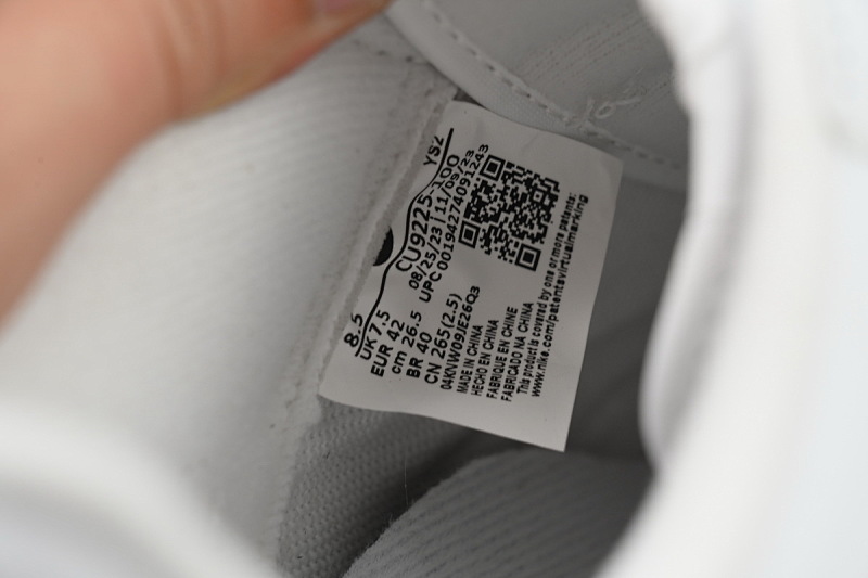 【BA9XP】SUP全白 XP版耐克空军一号板鞋 CU9225-100 Supreme x Air Force 1 Low White