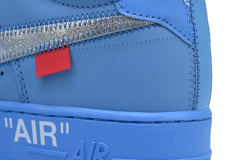 【BA3QF】蓝色OW 空军低帮联名板鞋 CI1173-400 OFF White X Air Force 1 ’07 Low MCA