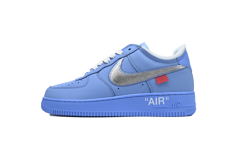 【BA3QF】蓝色OW 空军低帮联名板鞋 CI1173-400 OFF White X Air Force 1 ’07 Low MCA