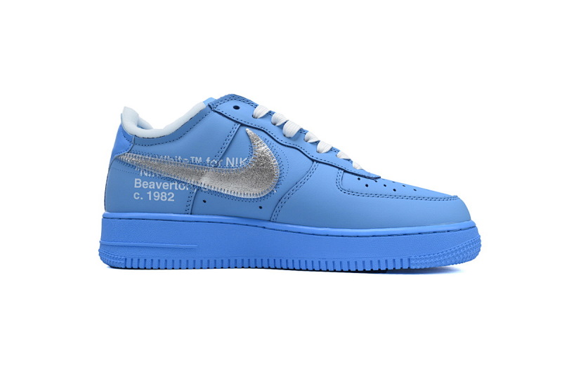 【BA3QF】蓝色OW 空军低帮联名板鞋 CI1173-400 OFF White X Air Force 1 ’07 Low MCA