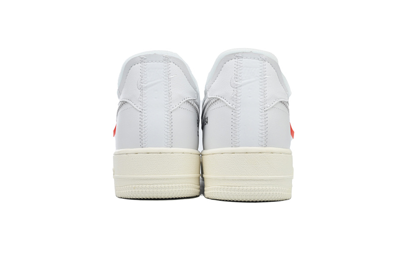 【BA3QF】白银OW 空军低帮联名板鞋 AO4297-100 OFF White X Air Force 1 ’07 Low Conplex Con