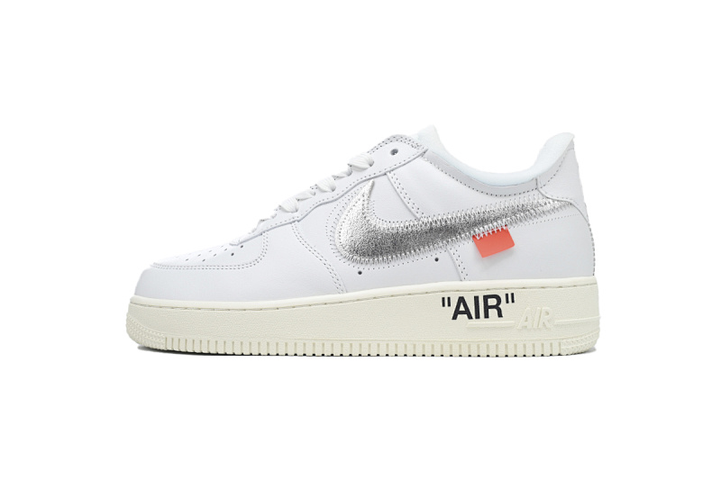 【BA3QF】白银OW 空军低帮联名板鞋 AO4297-100 OFF White X Air Force 1 ’07 Low Conplex Con