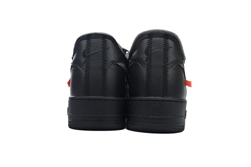 【BA3QF】黑银OW 空军低帮联名板鞋 AV5210-001 OFF White X Air Force 1 ’07 Low MOMA