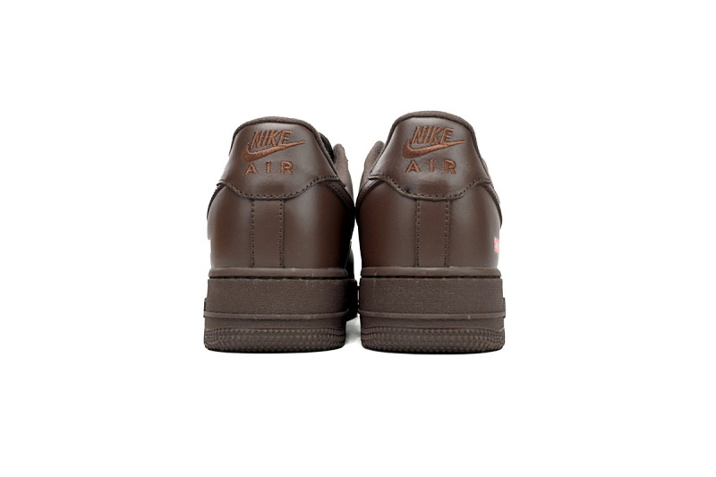 【BA9TS】SUP棕色 头层耐克空军低帮板鞋 CU9225-200  Supreme x Nike Air Force 1 Low "Baroque Brown"