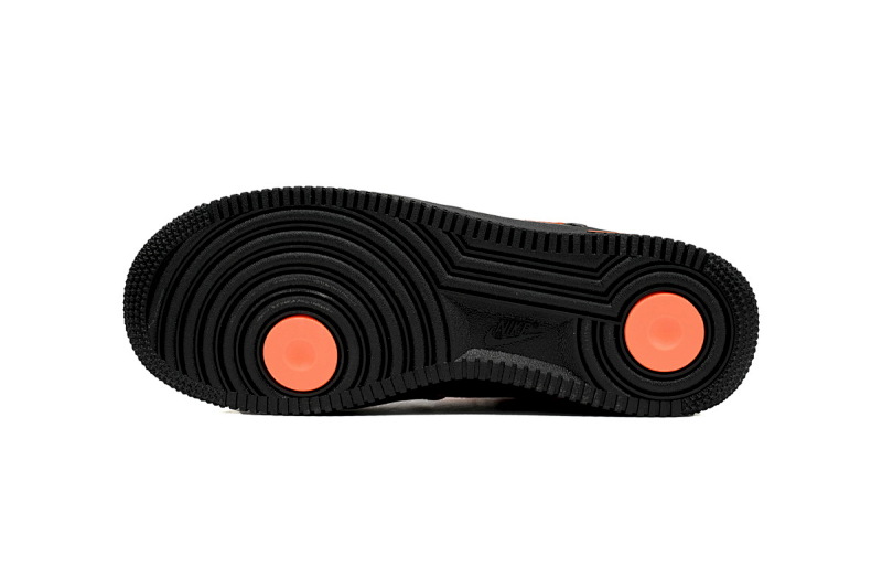 【BA9GF】空军黑橙 G版耐克空军低帮板鞋 AA5360-001 Mens VLONE x Nike Air Force 1 Low "Vlone"