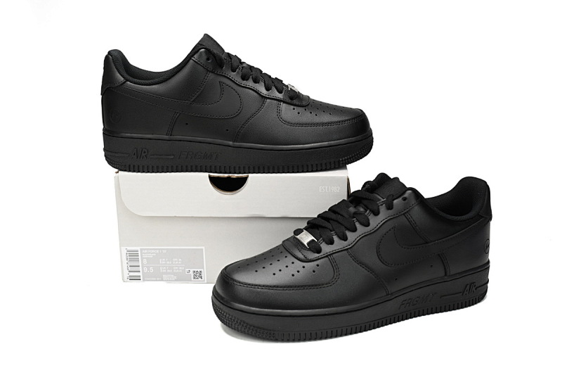 yupoo_380698_cbdb808f.jpg 【AA3GF】黑闪电空军 G版耐克空军低帮板鞋 CW2288-001 Pre-owned Nike Air Force 1 '07 'Triple Black'