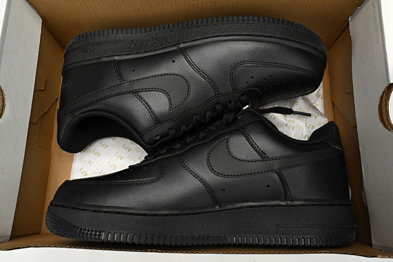yupoo_380698_d4d5e6e4.jpg 【AA3GF】黑闪电空军 G版耐克空军低帮板鞋 CW2288-001 Pre-owned Nike Air Force 1 '07 'Triple Black'