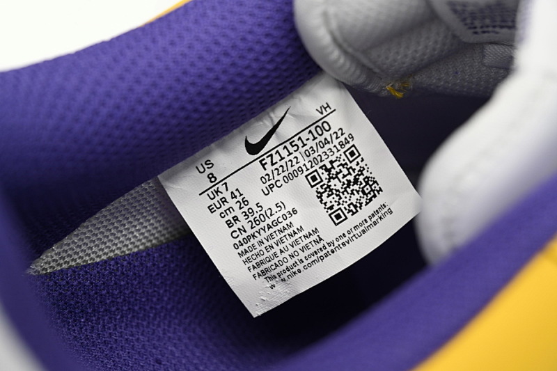 yupoo_380730_1591d303.jpg 【AA3GF】湖人空军 G版耐克空军低帮板鞋 FZ1151-100 Nike Kobe Bryant x NK Air Force 1 Low Retro QS