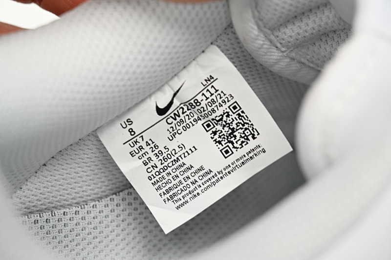 【AA1GF】联名空军  G版耐克空军低帮板鞋  CW2288-111 NIKE AIR FORCE 1 '07 ''TRIPLE WHITE''