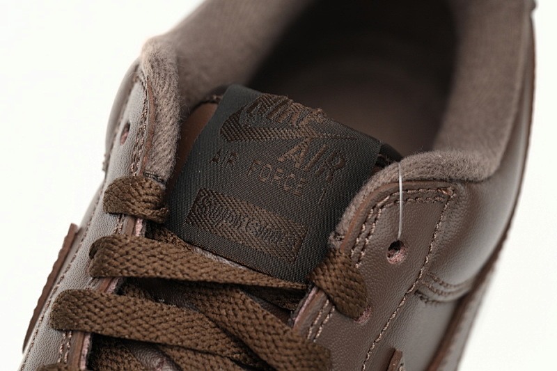 【BA5GF】SUP棕色 G版耐克空军低帮板鞋  CU9225-200 Supreme x Nike Air Force 1 Low "Baroque Brown"
