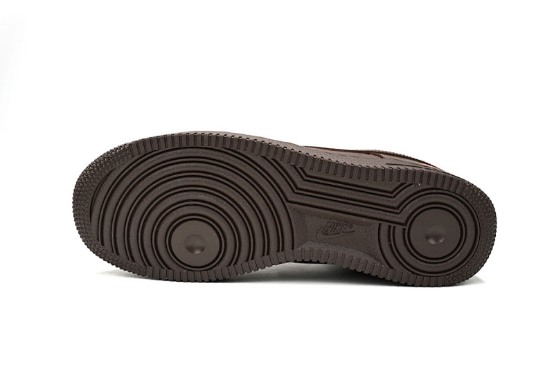 【BA5GF】SUP棕色 G版耐克空军低帮板鞋  CU9225-200 Supreme x Nike Air Force 1 Low "Baroque Brown"