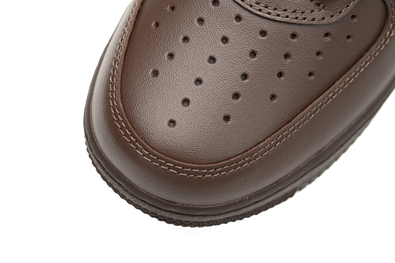 【BA5GF】SUP棕色 G版耐克空军低帮板鞋  CU9225-200 Supreme x Nike Air Force 1 Low "Baroque Brown"
