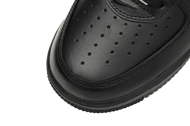 【BA5GF】SUP全黑  G版耐克空军低帮板鞋  CU9225-001 Supreme x Nike Air Force 1 Low “Box Logo Black