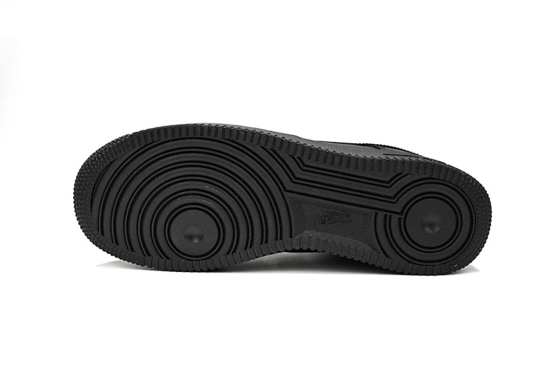 【BA5GF】SUP全黑  G版耐克空军低帮板鞋  CU9225-001 Supreme x Nike Air Force 1 Low “Box Logo Black