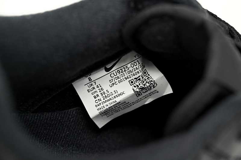 【BA5GF】SUP全黑  G版耐克空军低帮板鞋  CU9225-001 Supreme x Nike Air Force 1 Low “Box Logo Black