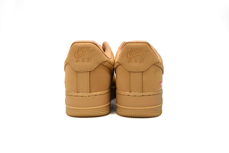 【BA5GF】SUP小麦 G版耐克空军低帮板鞋 DN1555-200 Nike Air Force 1 Low SP 'Supreme - Wheat'