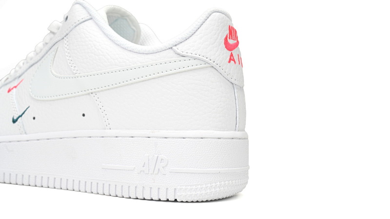 【AA3QF】-7 白橙蓝 空军低帮运动板鞋休闲鞋 CT1989-101 Nike Air Force 1 Low Summit White