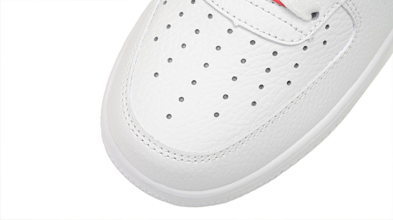 【AA3QF】-7 白橙蓝 空军低帮运动板鞋休闲鞋 CT1989-101 Nike Air Force 1 Low Summit White