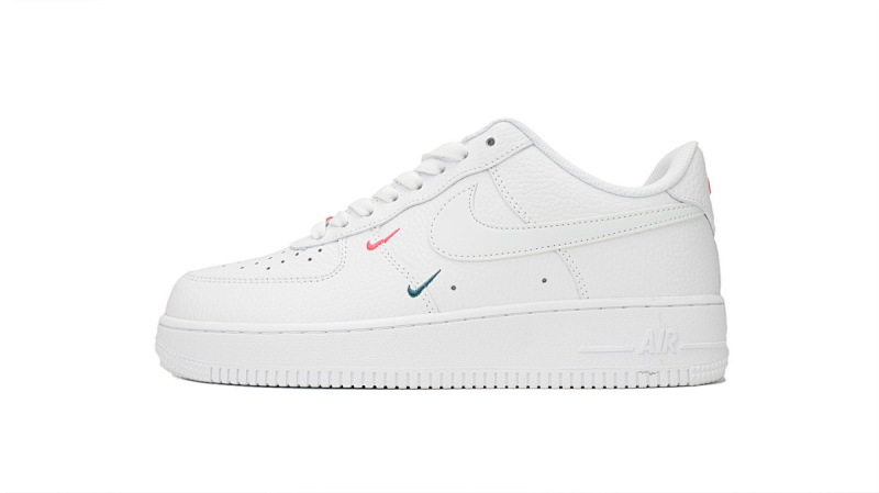 【AA3QF】-7 白橙蓝 空军低帮运动板鞋休闲鞋 CT1989-101 Nike Air Force 1 Low Summit White