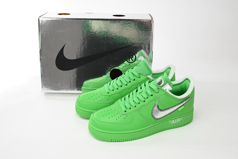 【CA3TS】绿色艺术馆 STOS版 空军低帮联名板鞋 DX1419-300 OFF White X Air Force 1 Low Green