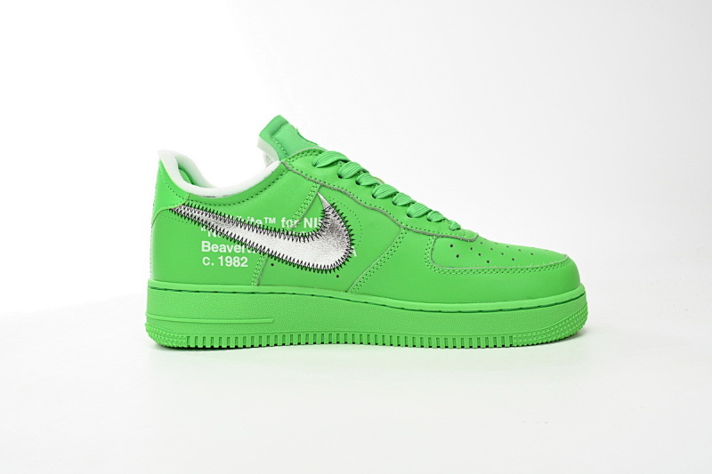 【CA3TS】绿色艺术馆 STOS版 空军低帮联名板鞋 DX1419-300 OFF White X Air Force 1 Low Green