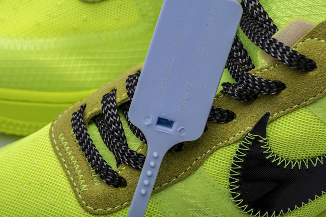 【CA3TS】荧光绿OW STOS版空军低帮联名板鞋 AO4606-700 OFF White X Air Force 1 Low Volt