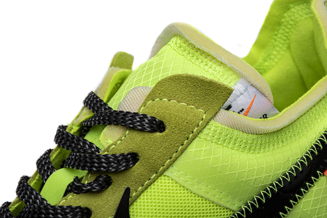 【CA3TS】荧光绿OW STOS版空军低帮联名板鞋 AO4606-700 OFF White X Air Force 1 Low Volt