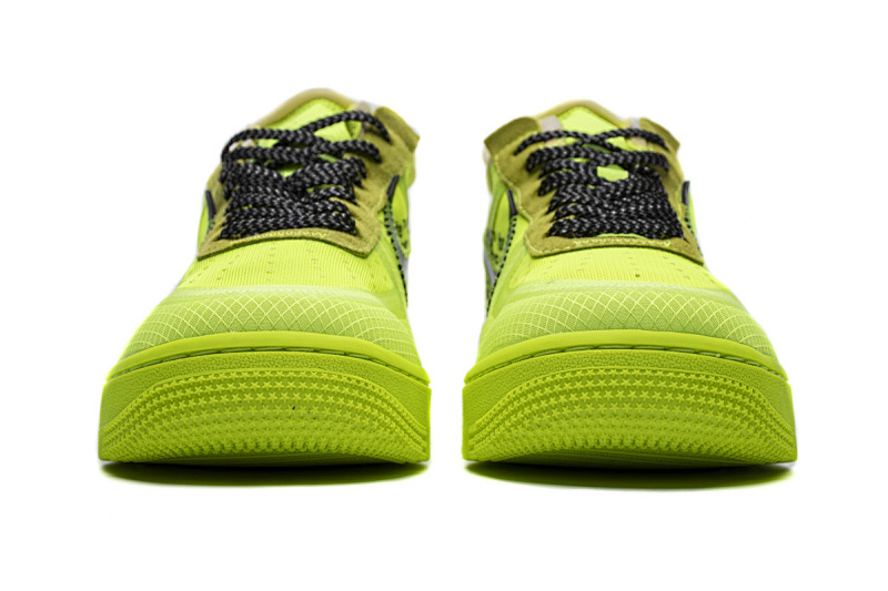 【CA3TS】荧光绿OW STOS版空军低帮联名板鞋 AO4606-700 OFF White X Air Force 1 Low Volt