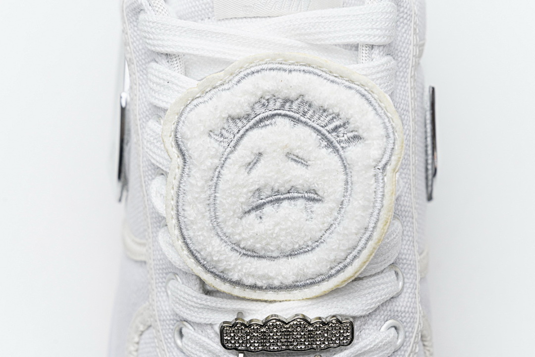 【CA3TS】全白换勾 STOS版耐克空军一号板鞋 AQ4211-100 Travis Scott x Nike Air Force 1“White”