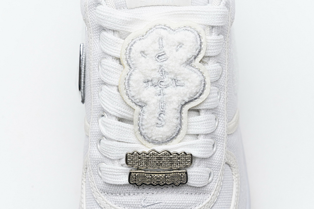 【CA3TS】全白换勾 STOS版耐克空军一号板鞋 AQ4211-100 Travis Scott x Nike Air Force 1“White”