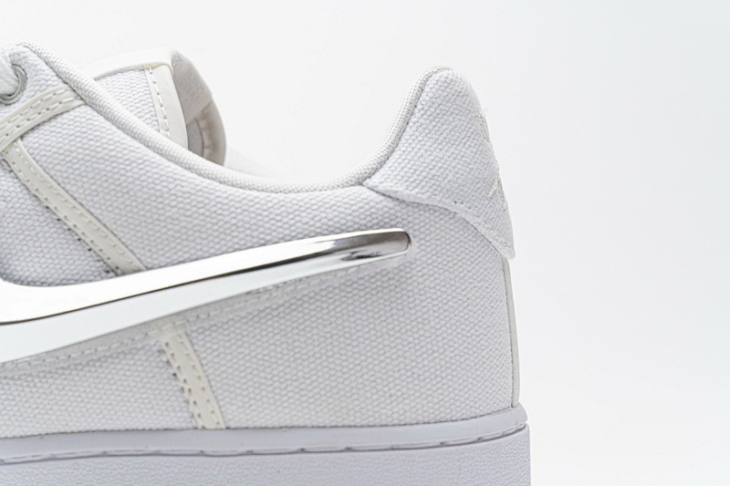 【CA3TS】全白换勾 STOS版耐克空军一号板鞋 AQ4211-100 Travis Scott x Nike Air Force 1“White”