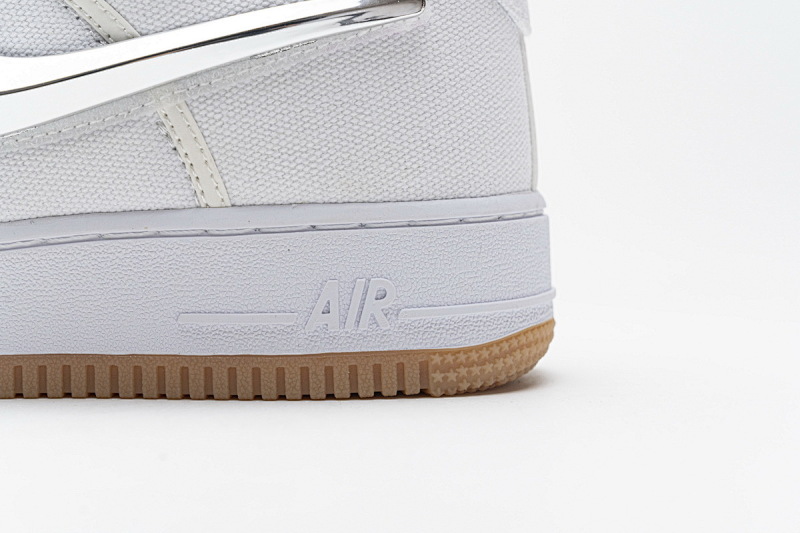 【CA3TS】全白换勾 STOS版耐克空军一号板鞋 AQ4211-100 Travis Scott x Nike Air Force 1“White”