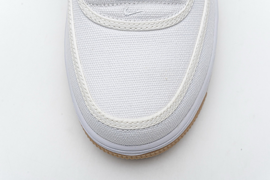 【CA3TS】全白换勾 STOS版耐克空军一号板鞋 AQ4211-100 Travis Scott x Nike Air Force 1“White”