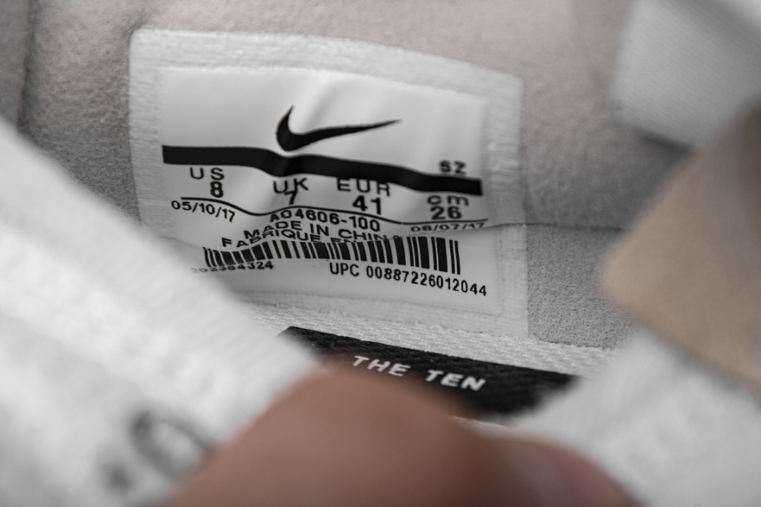【CA3TS】空军网纱白 STOS版空军低帮联名板鞋 AO4606-100 OFF White X Air Force 1 Low White