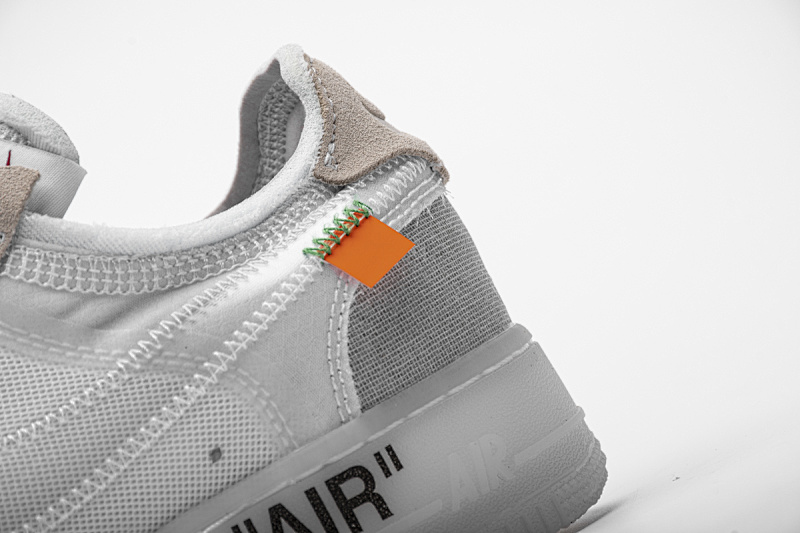 【CA3TS】空军网纱白 STOS版空军低帮联名板鞋 AO4606-100 OFF White X Air Force 1 Low White