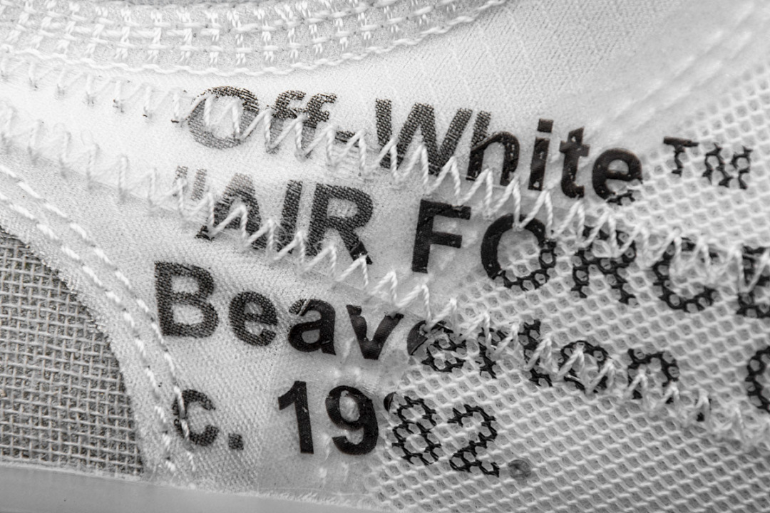 【CA3TS】空军网纱白 STOS版空军低帮联名板鞋 AO4606-100 OFF White X Air Force 1 Low White
