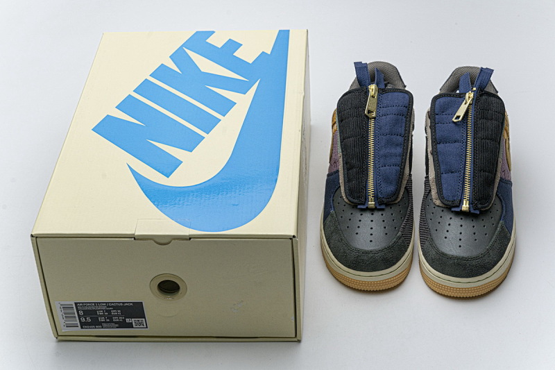 【CA3TS】拼接 STOS版耐克空军一号板鞋 CN2405-900 Travis Scott Nike Air Force 1 Low “Cactus Jack