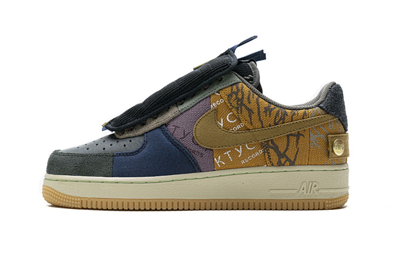 【CA3TS】拼接 STOS版耐克空军一号板鞋 CN2405-900 Travis Scott Nike Air Force 1 Low “Cactus Jack