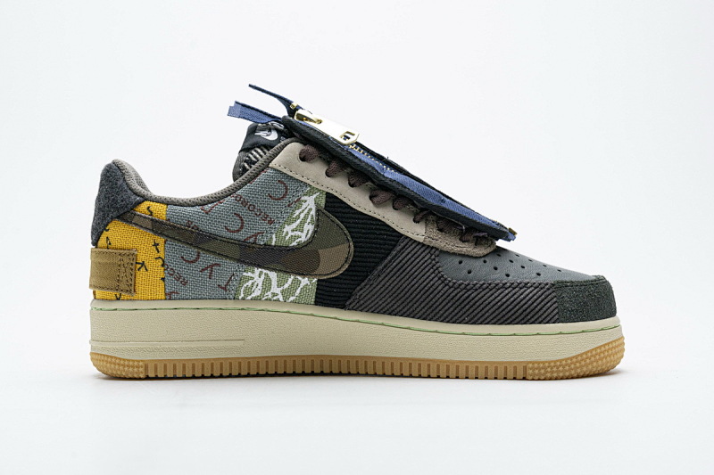 【CA3TS】拼接 STOS版耐克空军一号板鞋 CN2405-900 Travis Scott Nike Air Force 1 Low “Cactus Jack