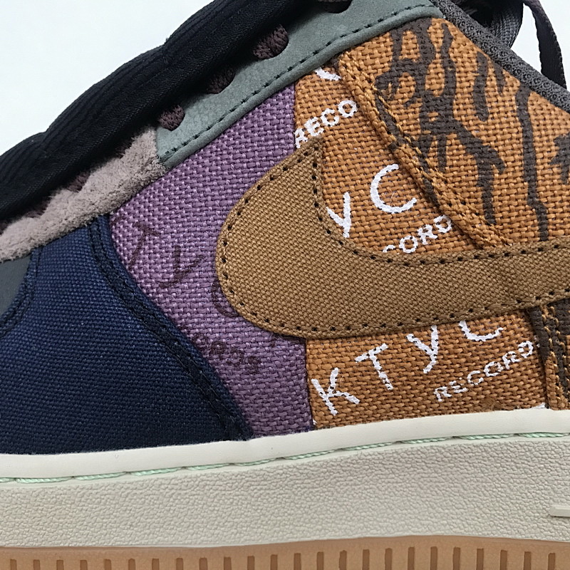 【CA3TS】拼接 STOS版耐克空军一号板鞋 CN2405-900 Travis Scott Nike Air Force 1 Low “Cactus Jack