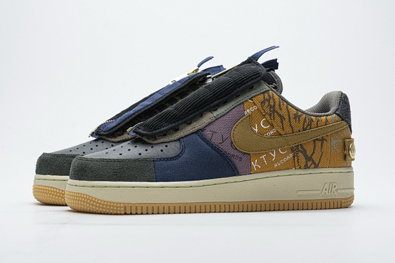 【CA3TS】拼接 STOS版耐克空军一号板鞋 CN2405-900 Travis Scott Nike Air Force 1 Low “Cactus Jack