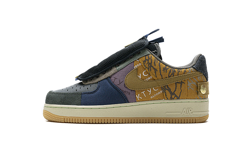 【CA3TS】拼接 STOS版耐克空军一号板鞋 CN2405-900 Travis Scott Nike Air Force 1 Low “Cactus Jack
