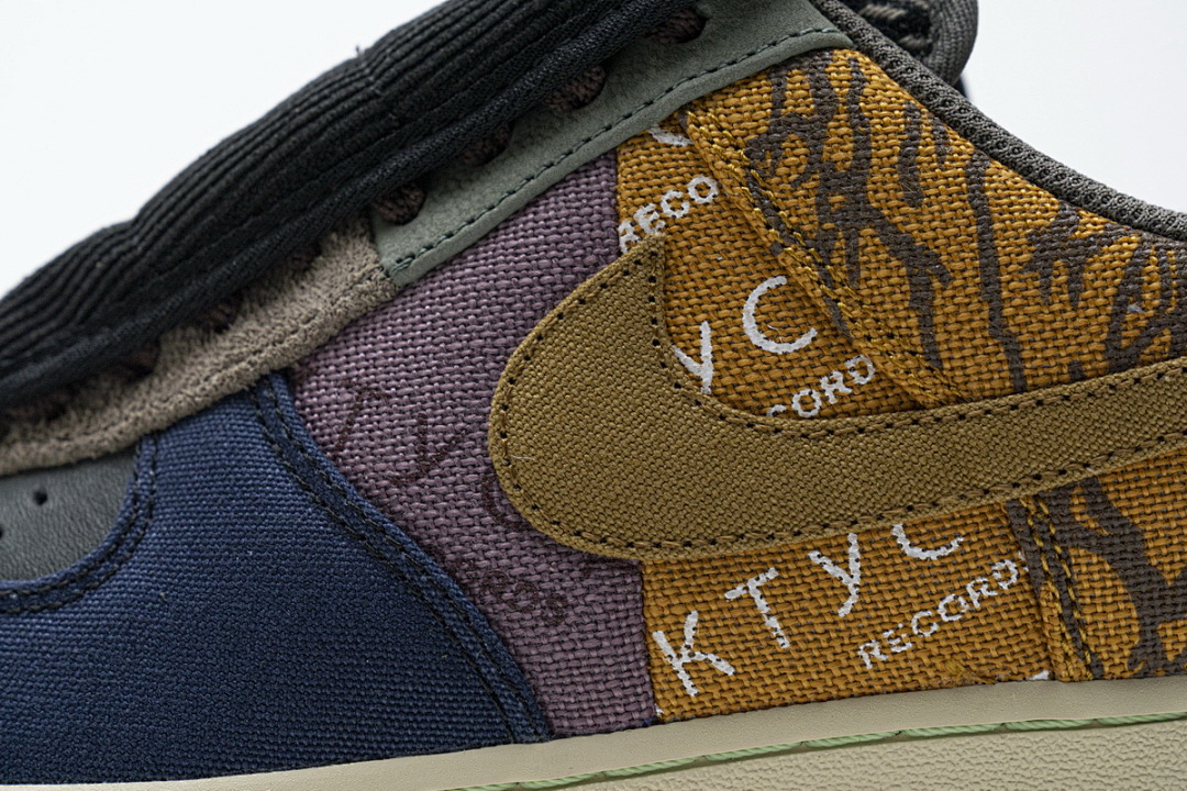 【CA3TS】拼接 STOS版耐克空军一号板鞋 CN2405-900 Travis Scott Nike Air Force 1 Low “Cactus Jack
