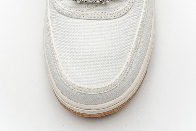 【CA3TS】米黄换勾 STOS版耐克空军一号板鞋 AQ4211-101 Travis Scott x Nike Air Force 1“Sail”