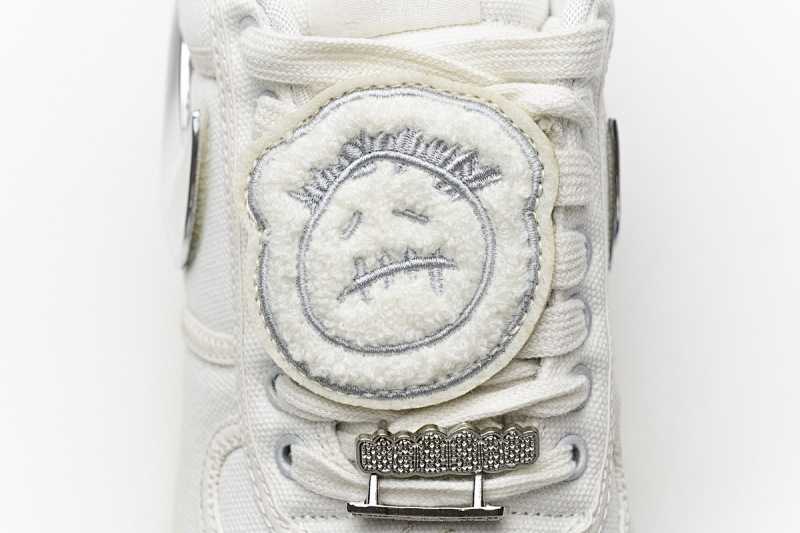 【CA3TS】米黄换勾 STOS版耐克空军一号板鞋 AQ4211-101 Travis Scott x Nike Air Force 1“Sail”