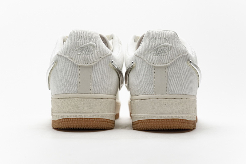 【CA3TS】米黄换勾 STOS版耐克空军一号板鞋 AQ4211-101 Travis Scott x Nike Air Force 1“Sail”