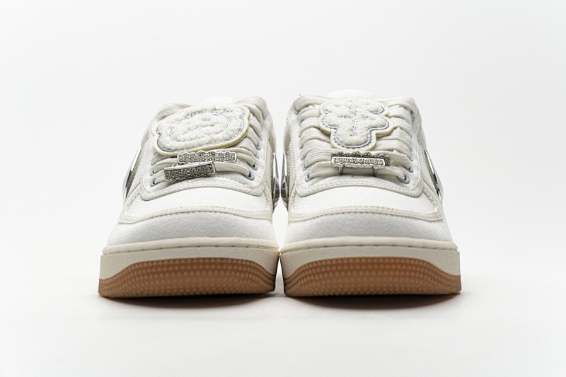 【CA3TS】米黄换勾 STOS版耐克空军一号板鞋 AQ4211-101 Travis Scott x Nike Air Force 1“Sail”